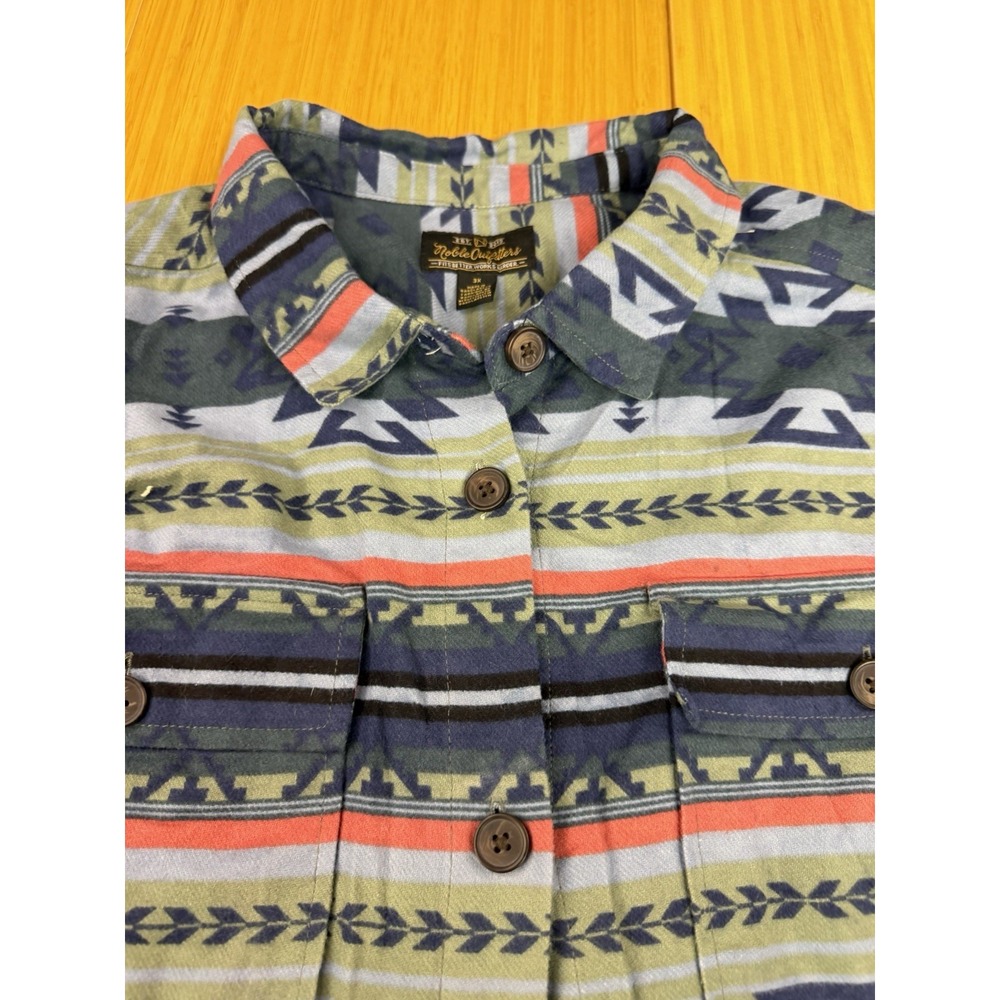 Noble Outfitters Shacket Women 3XL Brawny Aztec Southwest Shirt Jacket Flannel - Picture 5 of 7